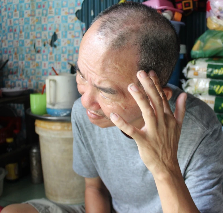 Giúp ông Khánh đủ chi phí để ghép mảnh sọ